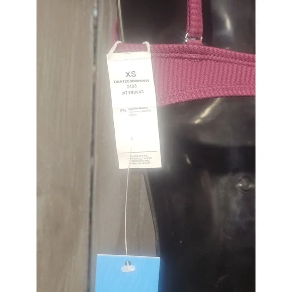 NWT Plumb Purple Cupshe 2 Piece Scoop Neck 2 Piece Bikini Size XS - Picture 4 of 10